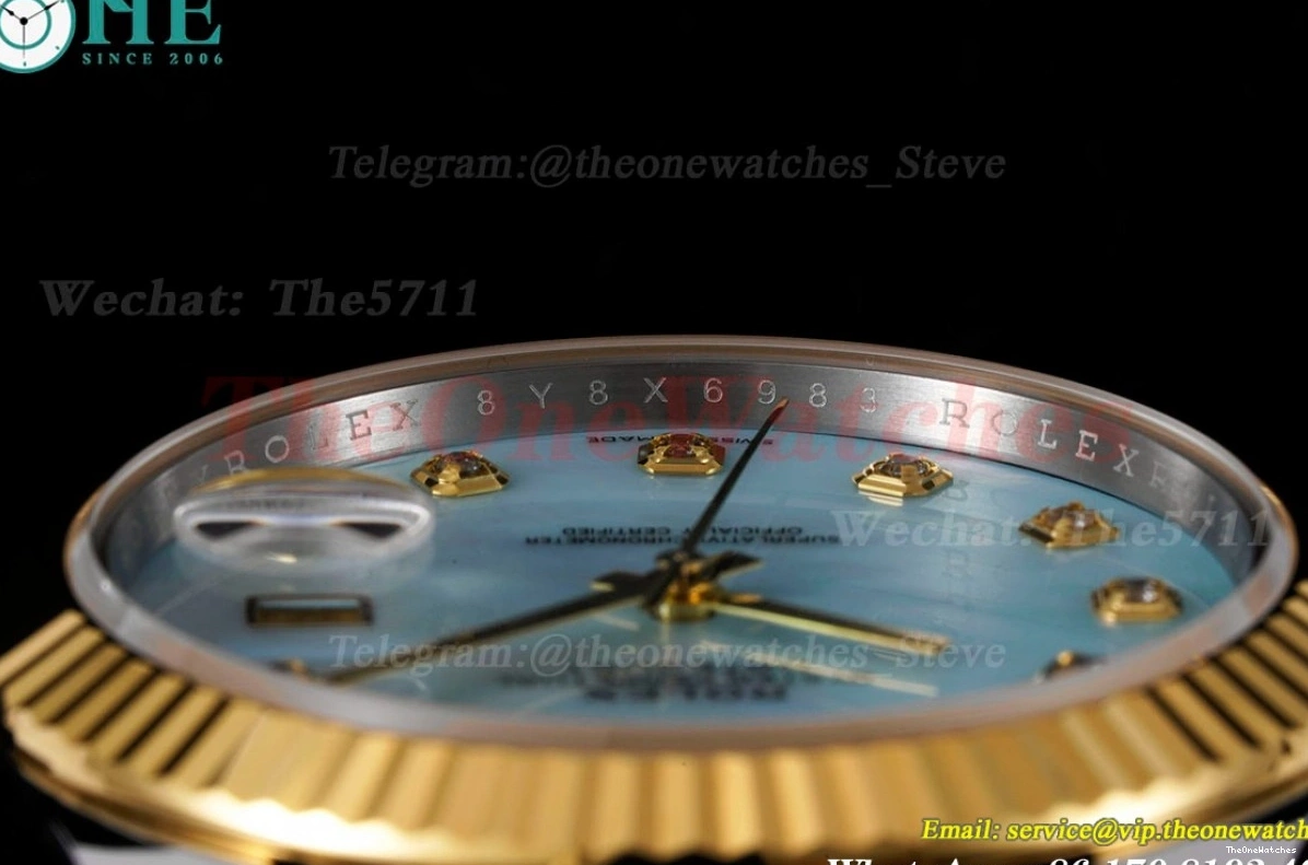 VR3235 Dial 41mm YG SS 126333 904L Jubilee Mop King Datejust Flt 0417